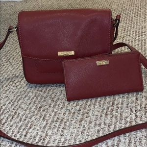 Kate Spade Crossbody and Wallet BUNDLE